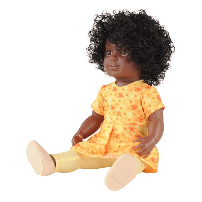 Alternate Image #1 of 16" Multiethnic Doll - African American Girl