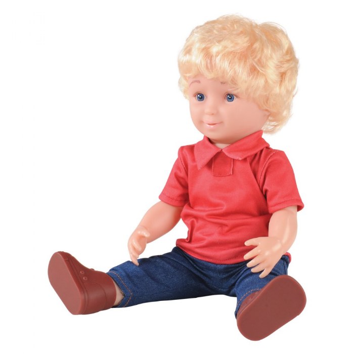 Alternate Image #1 of 16" Multiethnic Doll - Caucasian Boy