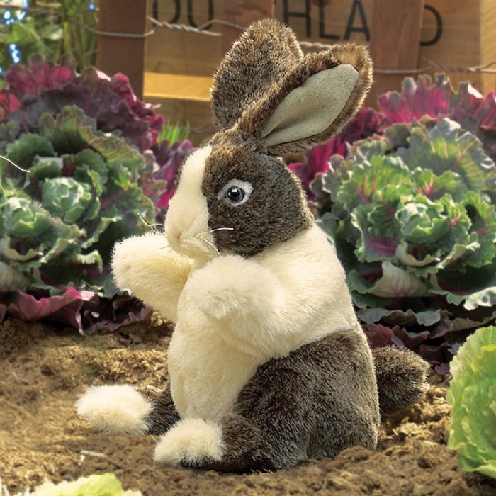 Alternate Image #1 of Baby Dutch Rabbit Hand Puppet