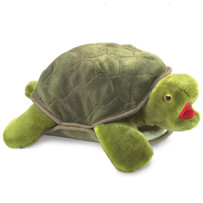 Primary Image of Turtle Plush Hand Puppet