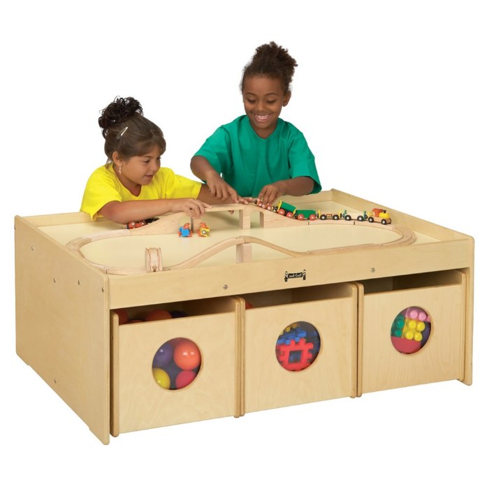 Primary Image of Activity Table with Six Bins