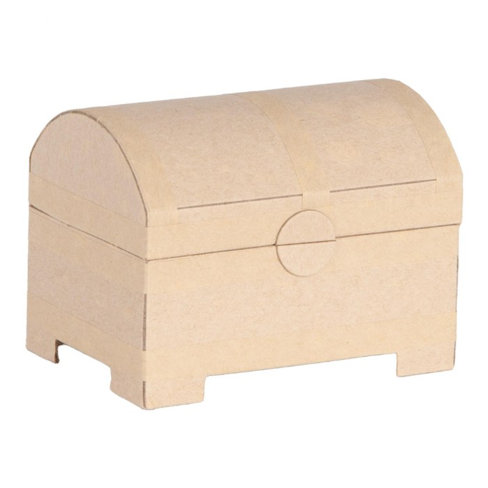 Alternate Image #1 of DIY Paper-Mache Mini Treasure Chests - Set of 12