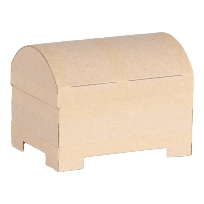 Alternate Image #1 of DIY Paper-Mache Mini Treasure Chests - Set of 12