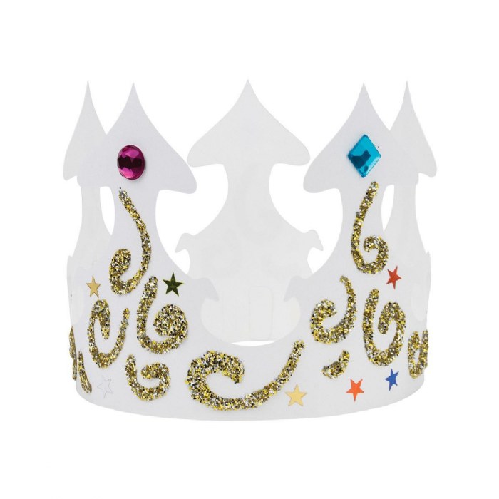 Alternate Image #1 of DIY Paper Crowns - Set of 12