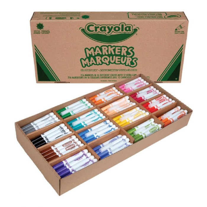 Primary Image of 256 Crayola&reg; Broad Line Markers