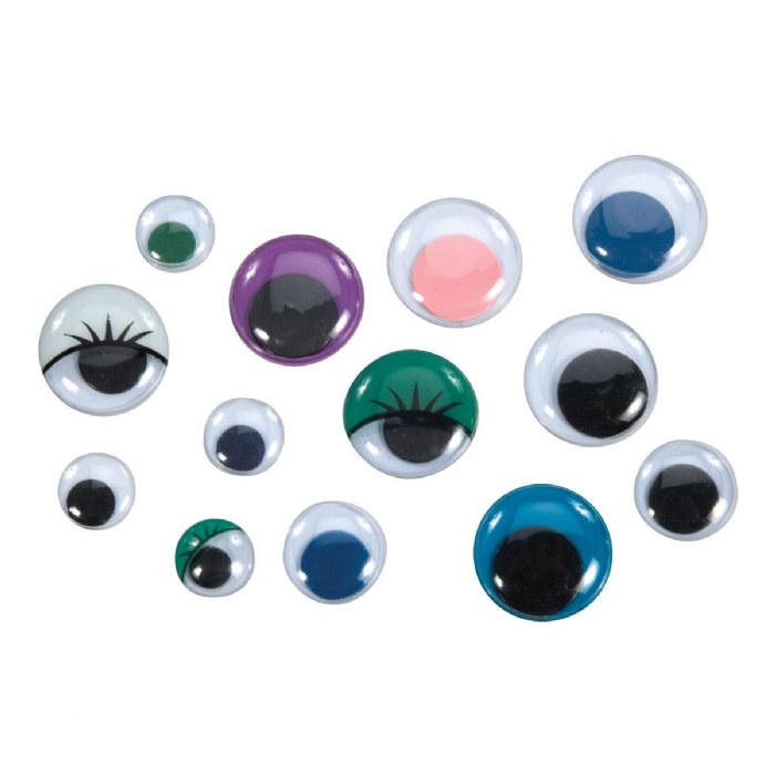 Alternate Image #1 of 4 Sets of 500 Wiggly Eyes - 2,000 Pieces