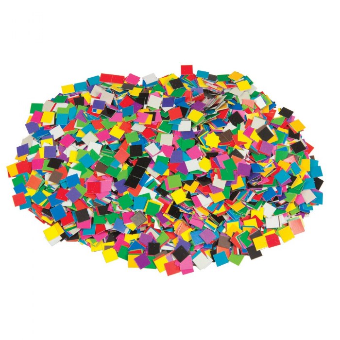 Primary Image of Double Color Mosaic Squares - 10,000 Pieces
