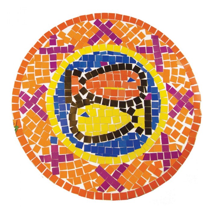 Alternate Image #1 of Double Color Mosaic Squares - 10,000 Pieces