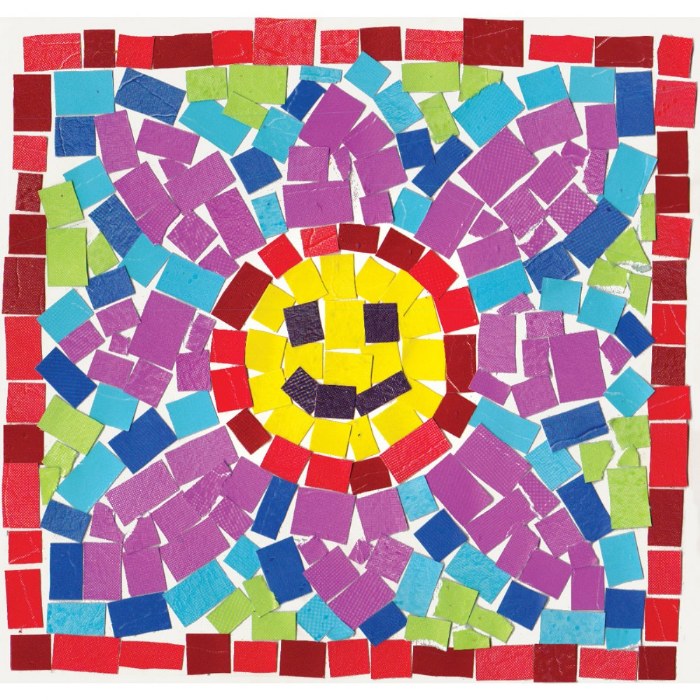 Alternate Image #1 of Double Color Mosaic Squares - 10,000 Pieces