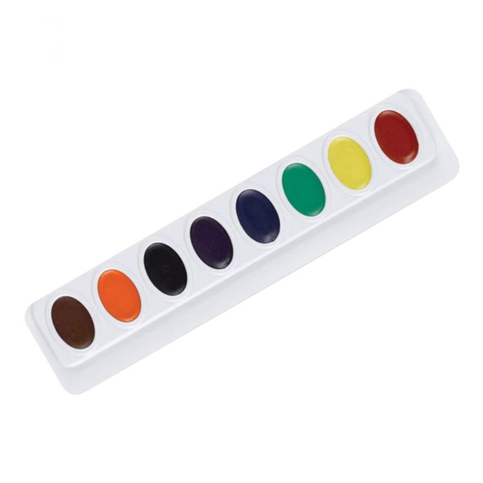 Alternate Image #1 of 8-Color Washable Watercolors - Set of 6