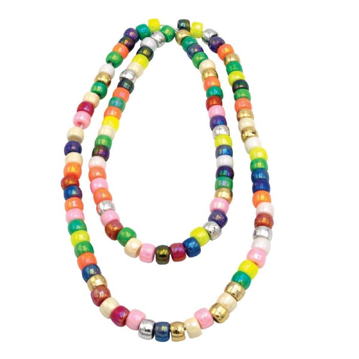 Alternate Image #1 of Metallic 6mm Pony Beads - 1,500 Pieces