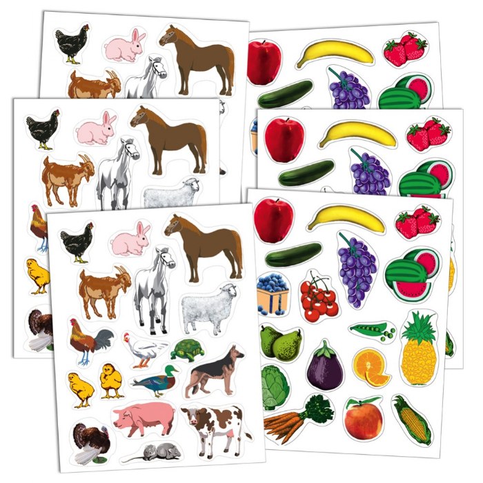 Alternate Image #1 of Stickers Variety Pack - 24 Sheets