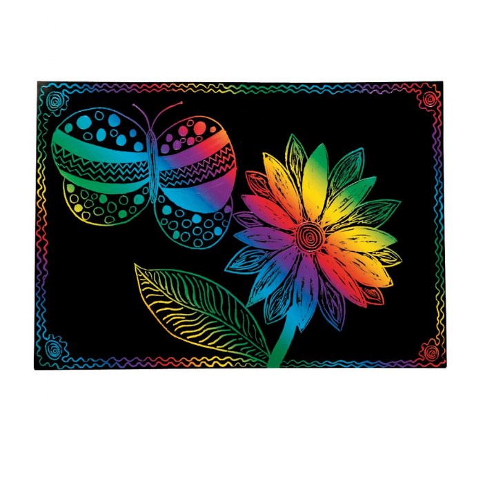 Alternate Image #1 of Magic Color Scratch Sheets - 12 Sheets