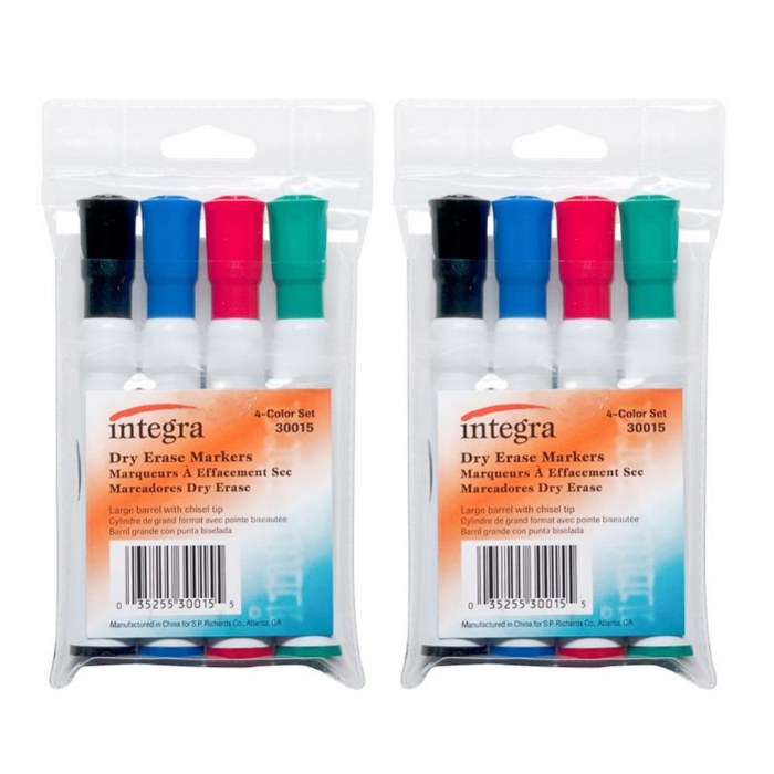 Primary Image of Dry Erase Marker Chisel Tip - Set of 8