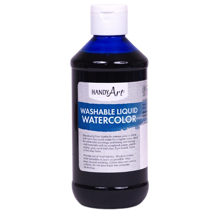 Primary Image of Liquid Watercolor 8 oz. - Blue