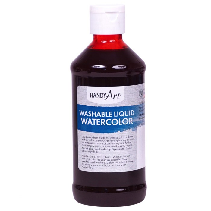 Primary Image of Liquid Watercolor 8 oz. - Red