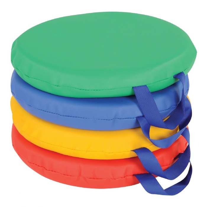 Alternate Image #1 of Deluxe Sit-Upons - Set of 4 Different Colors