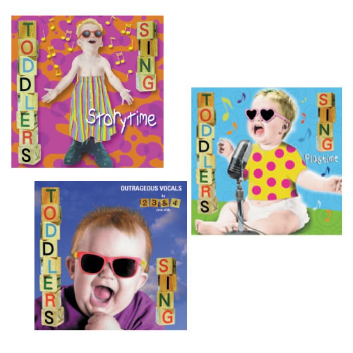Primary Image of Toddler's Sing Set of 3 CDs