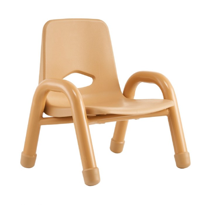 Primary Image of Chunky Stackable Chair - 9.5" Seat Height - Natural