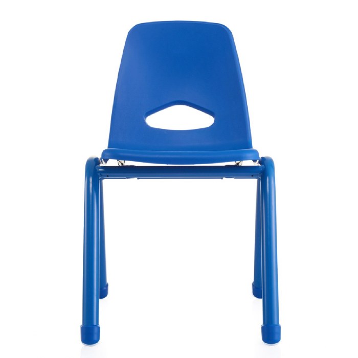 Alternate Image #1 of Chunky Stackable  Teacher Chair - 17.5" Seat Height - Blue