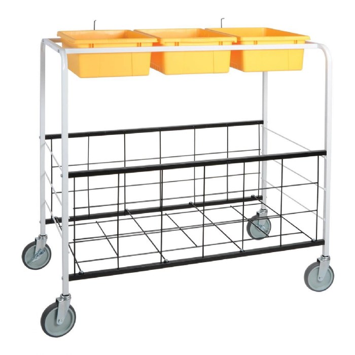 Primary Image of Mobile Metal Frame Ball Cart