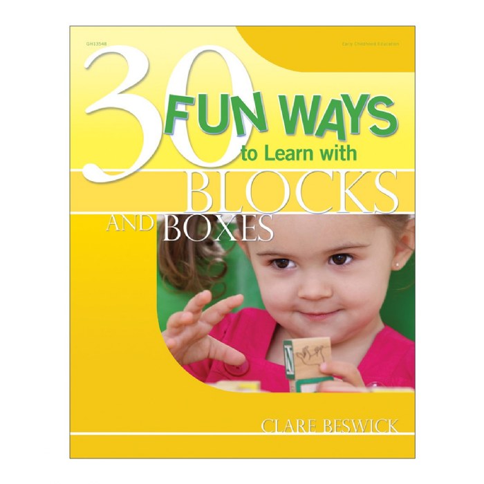 Primary Image of 30 Fun Ways to Learn with Blocks and Boxes - Paperback
