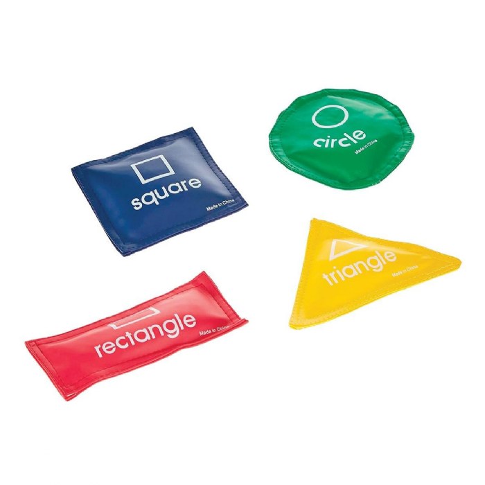 Alternate Image #1 of Geometric Beanbags - Set of 12