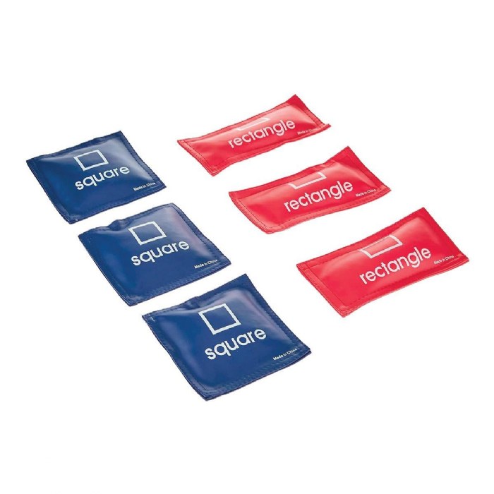 Alternate Image #1 of Geometric Beanbags - Set of 12