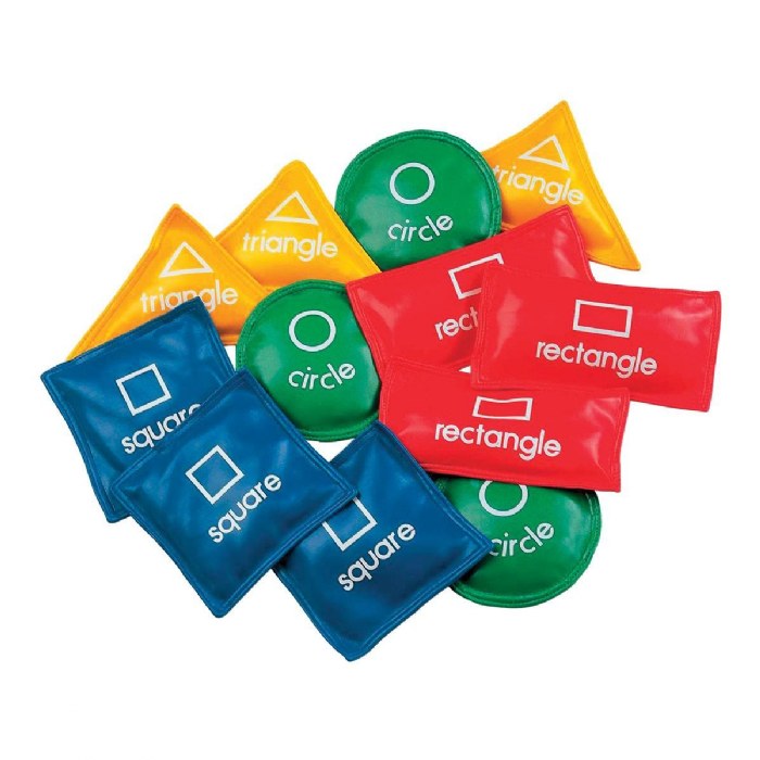 Primary Image of Geometric Beanbags - Set of 12