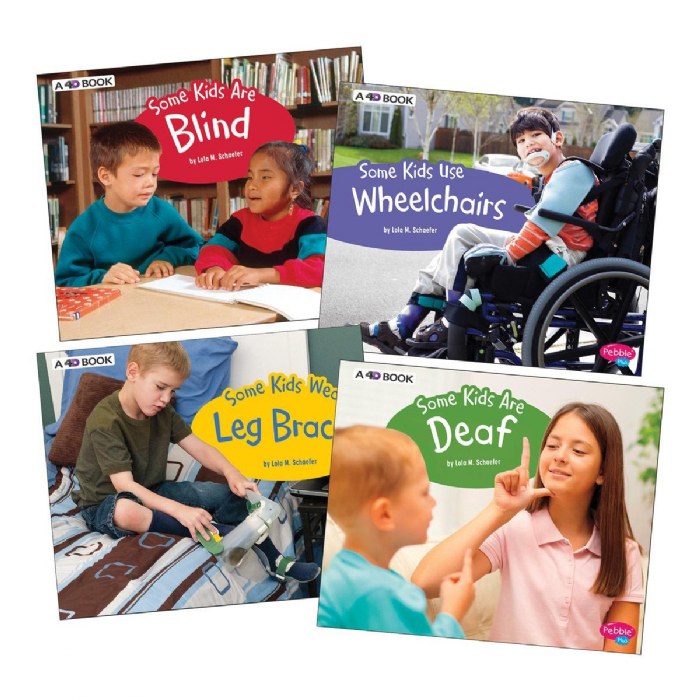 Primary Image of Books on Understanding Differences In Children - Set of 4