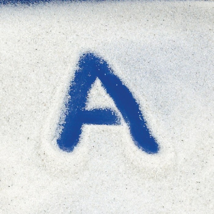 Alternate Image #1 of Letter Formation Sand Tray