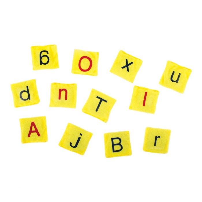 Alternate Image #1 of Alphabet Bean Bags
