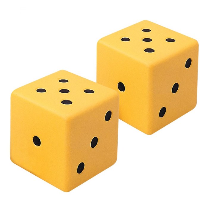 Primary Image of Jumbo Dot Dice - Set of 2