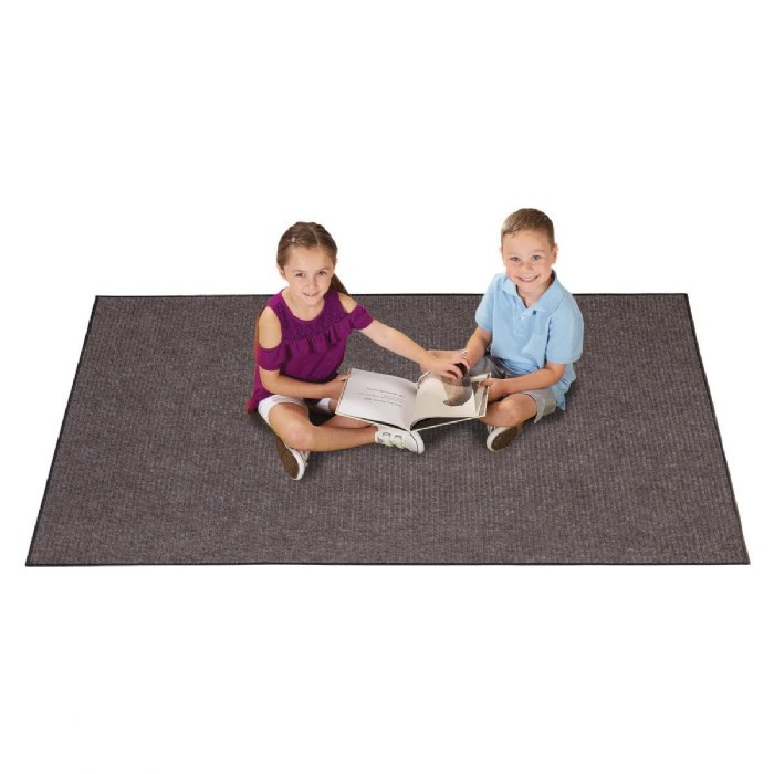 Alternate Image #1 of Kaplan&reg; Waters Outdoor/Indoor Carpets - 4' x 6' Rectangle - Rustic Brown