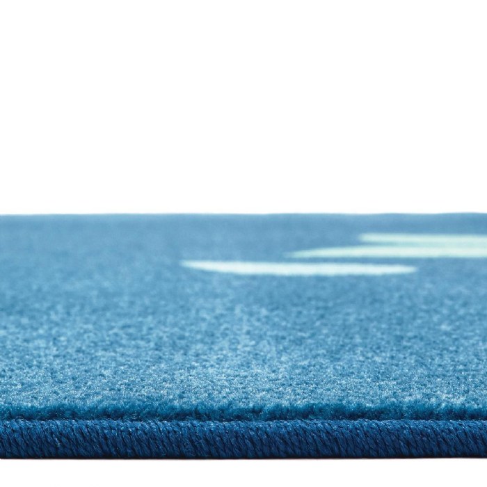 Alternate Image #1 of Branching Out Carpets  - 6' x 9' Rectangle - Blue