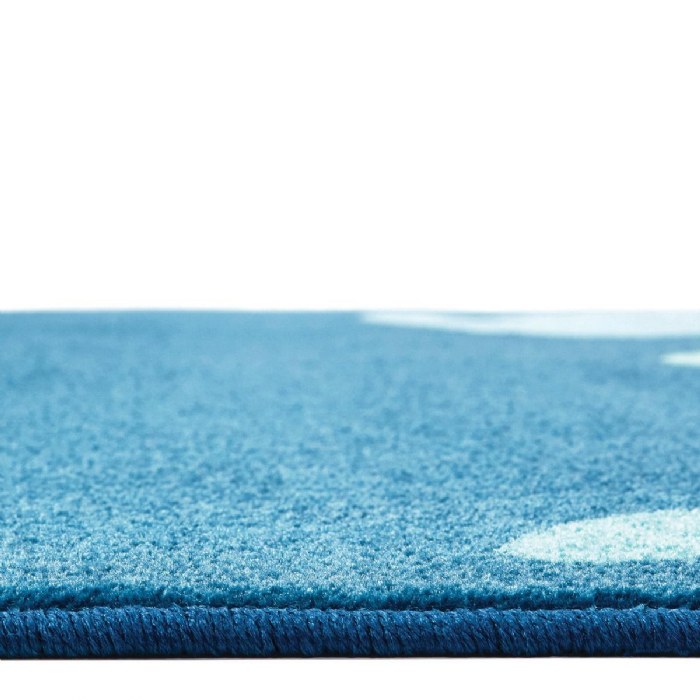 Alternate Image #1 of Tranquil Trees Carpets - 4' x 6' Rectangle - Blue