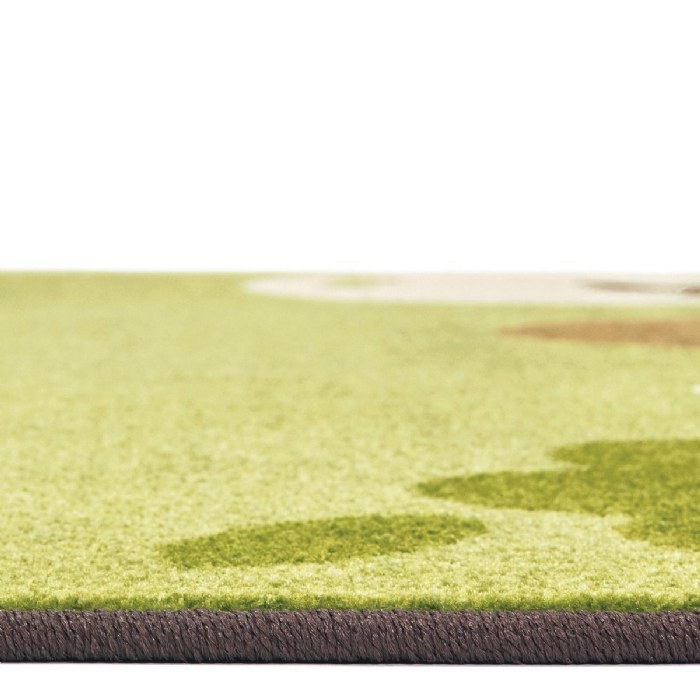 Alternate Image #1 of Tranquil Trees Carpets - 4' x 6' Rectangle - Green