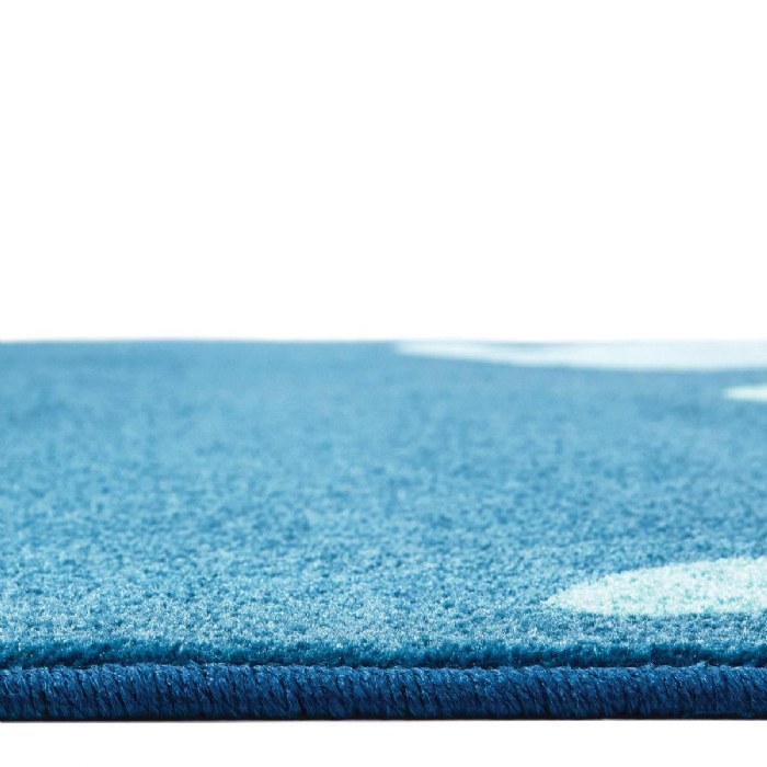 Alternate Image #1 of Tranquil Trees Carpets - 6' x 9' Rectangle - Blue