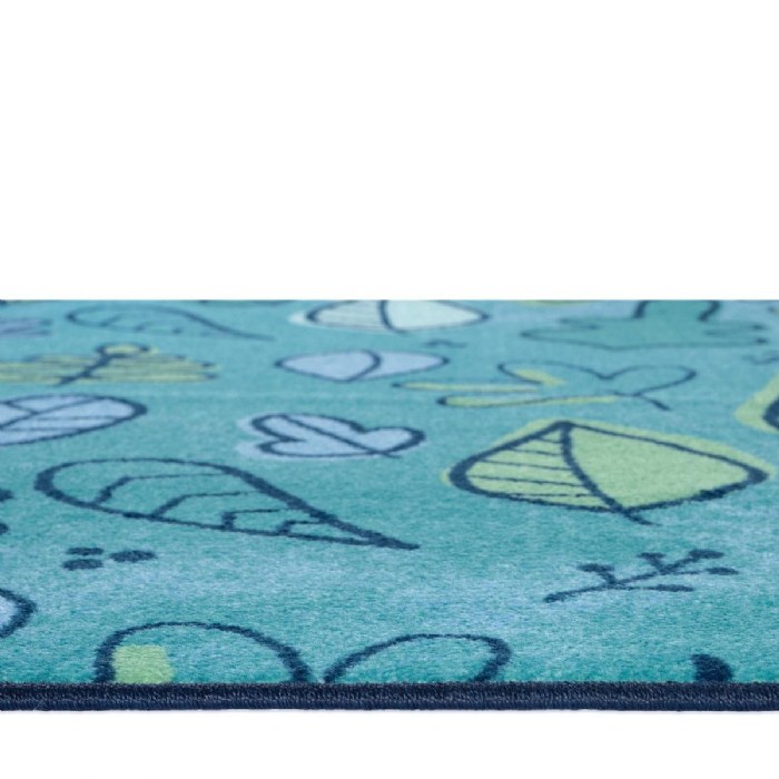 Alternate Image #1 of Falling Leaves Pattern Carpets - 4' x 6' Rectangle