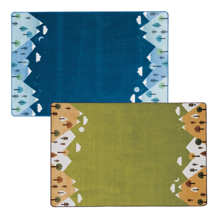 Primary Image of Tranquil Mountains Carpets - Rectangle