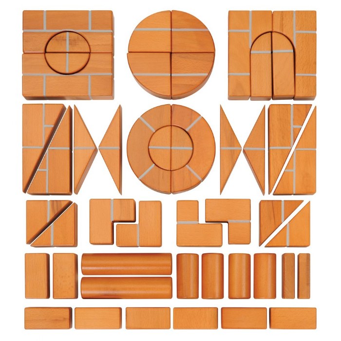 Alternate Image #1 of Unit Bricks&reg; - 100 Piece Set