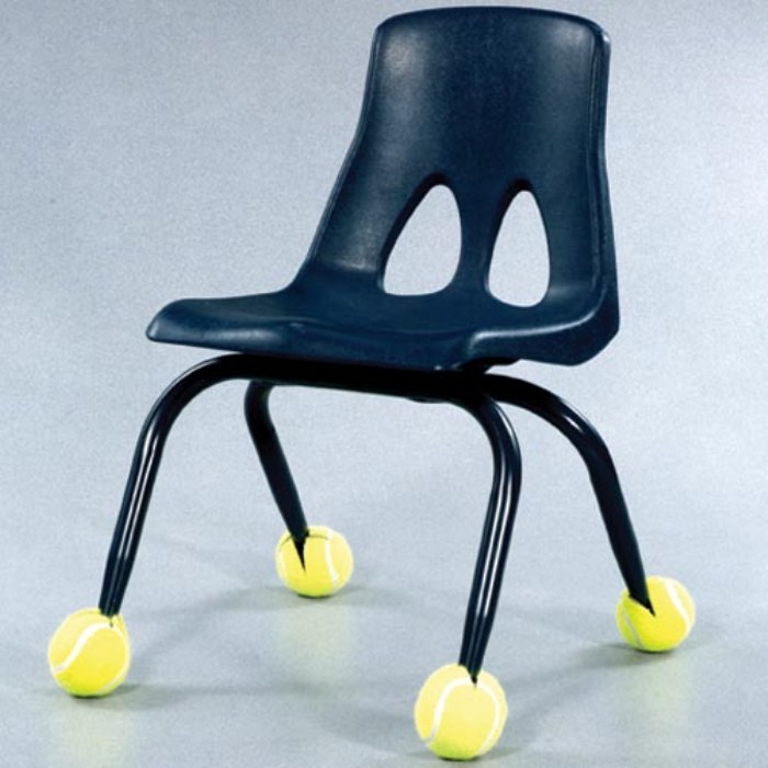 Alternate Image #1 of Quiet Chair Socks - Anti Noise and Scratch - Set of 4 for 1 Chair