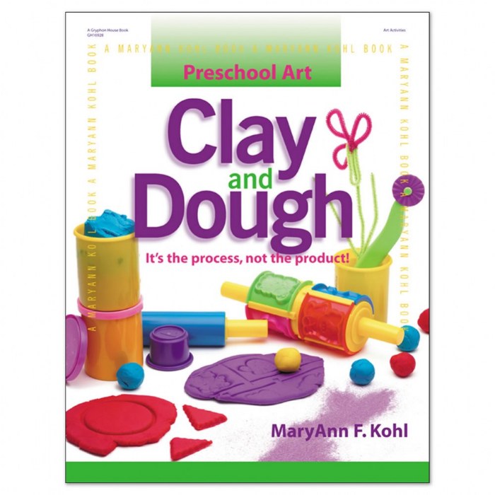 Primary Image of Activities Guide for Preschool Art Clay and Dough Crafts with Recipes - Paperback