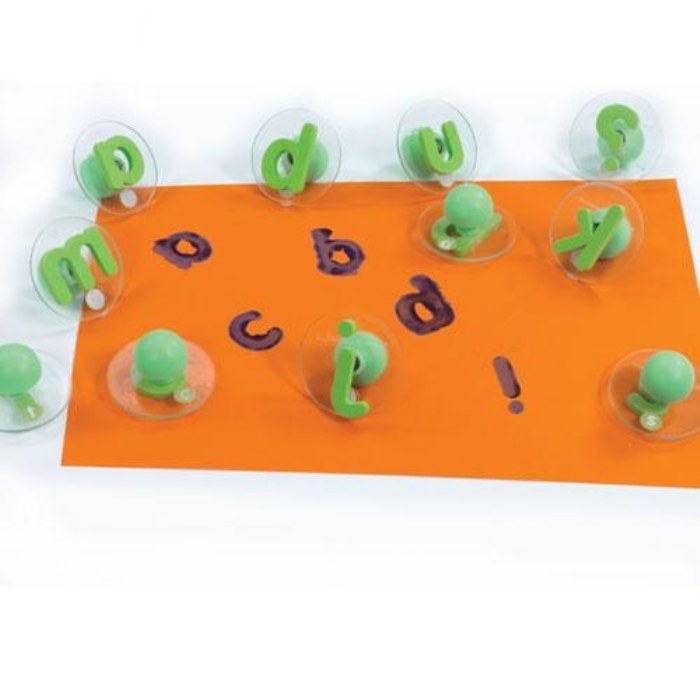 Alternate Image #1 of Giant Alphabet Stampers - Uppercase & Lowercase Letters