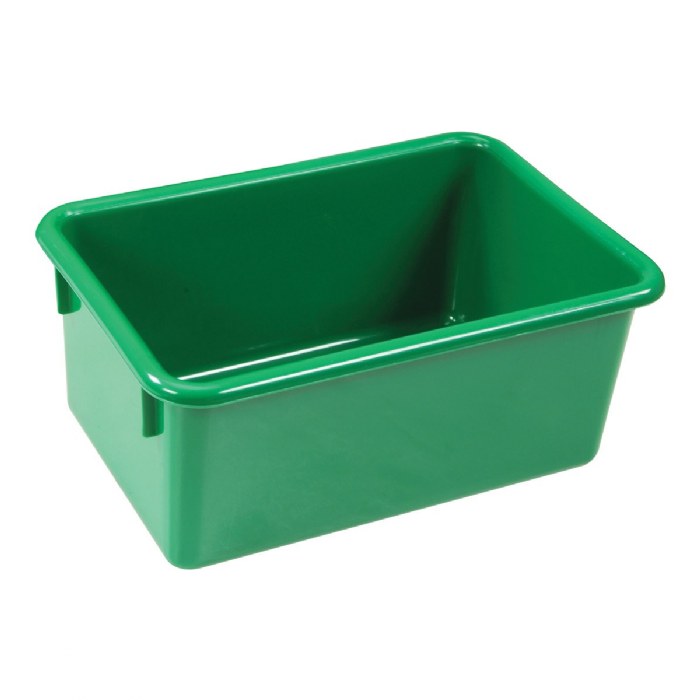 Primary Image of Color Storage Bin - Green - Single