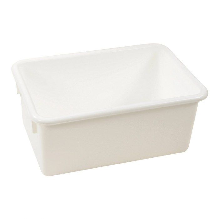 Primary Image of Color Storage Bin - White - Single