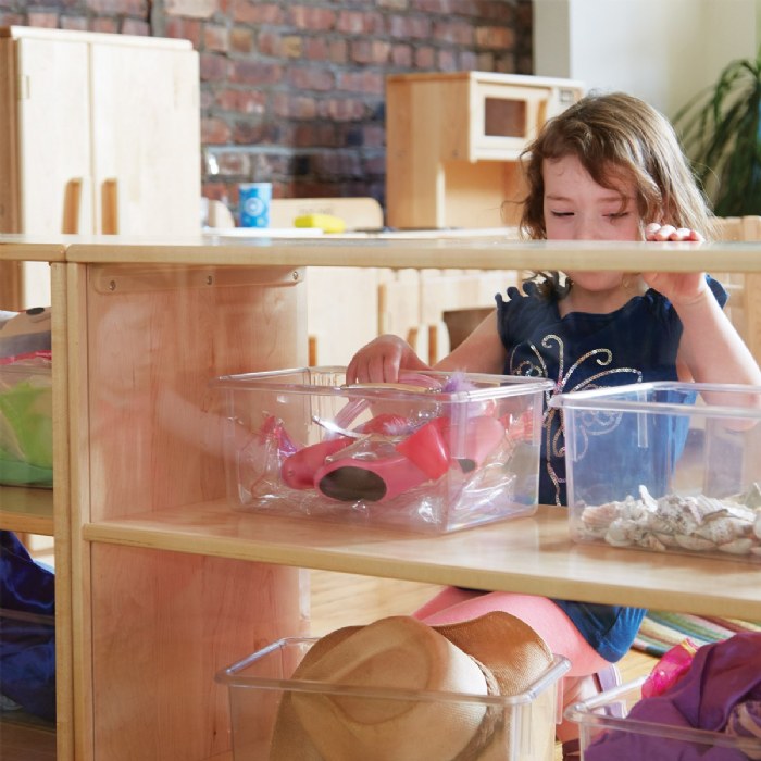 Alternate Image #1 of Color Storage Bin - Single