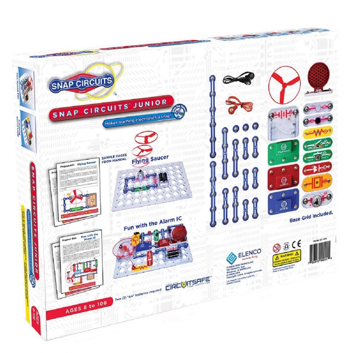 Alternate Image #1 of Snap Circuits&reg; Jr. Snap-Together Electrical Components
