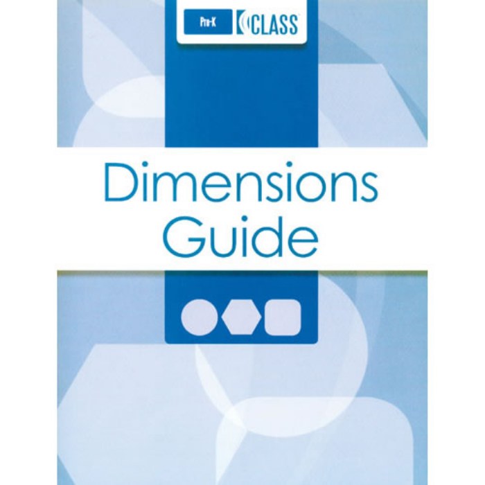 Primary Image of CLASS&reg; Dimensions Guide - PreK