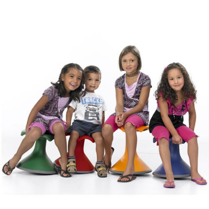 Alternate Image #1 of Hokki Stool Flexible Ergonomic Seating Heights 12" - 20"